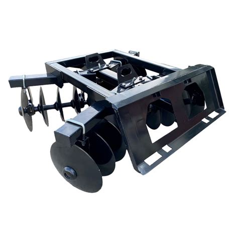 disc plow for skid steer|bobcat hydraulic disc harrow.